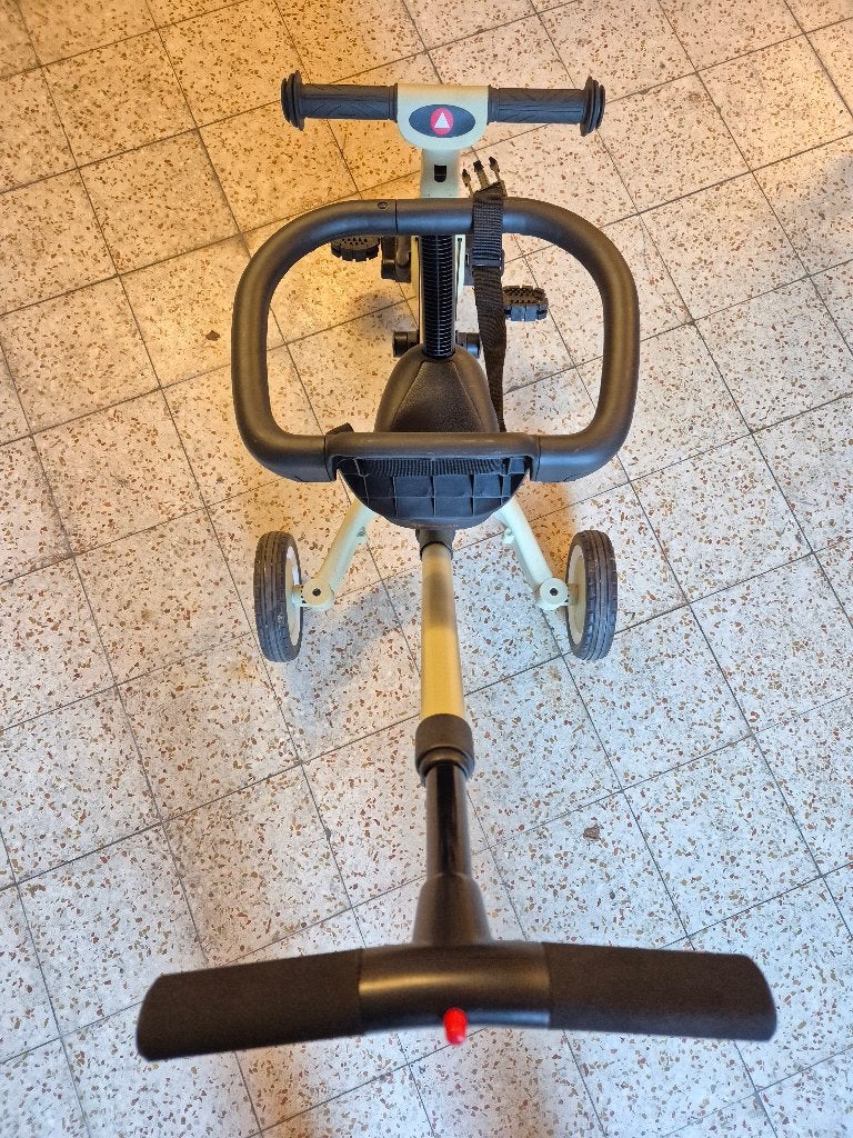 Tricycle 4 en 1 avec barre de poussée, Enlèvement, Comme neuf, Topmark, Tige de poussée