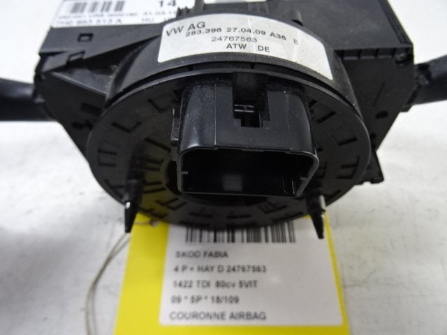 CONTACTEUR TOURNANT Skoda Fabia II (5J) (24767563), Utilisé, Skoda