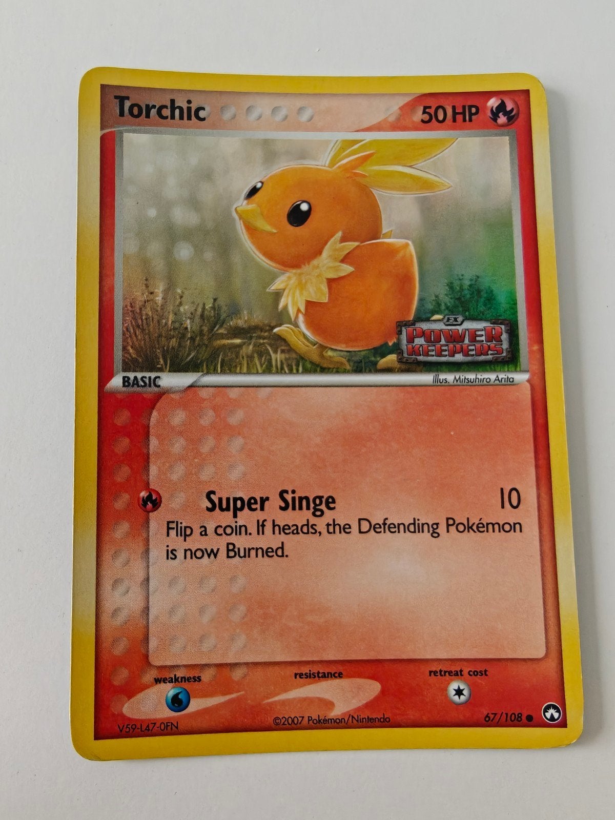 Torchic Power Keepers (reverse holo stamped), Ophalen