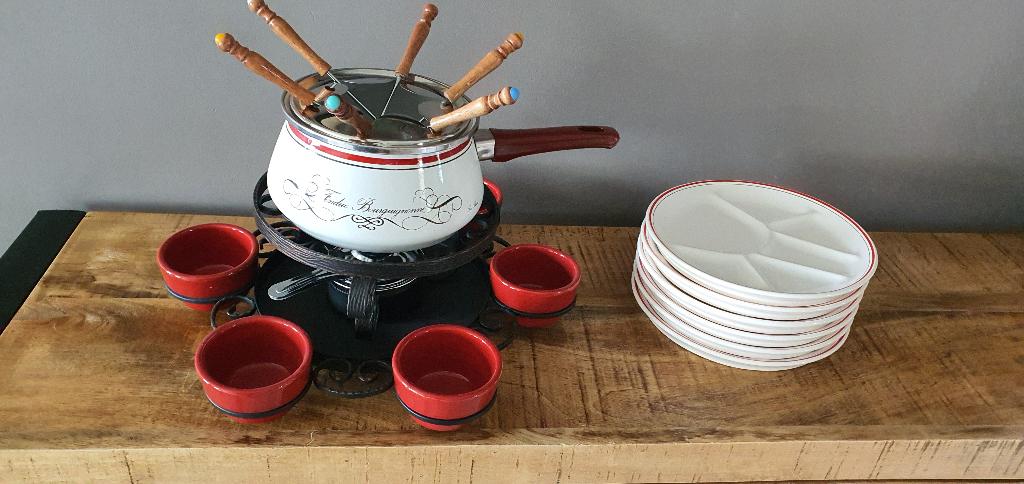 Vintage compleet fonduestel.nooit gebruikt, Huis en Inrichting, Ophalen, Nieuw