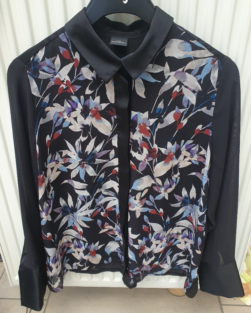 Blouse van C&A maat 42, Meerkleurig, Maat 42/44 (L), Ophalen of Verzenden, Gedragen