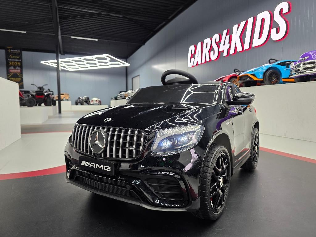 Kinderauto Mercedes GLC - 4 motors - soft start - leren zit, Kinderen en Baby's, Ophalen of Verzenden, Nieuw, Afstandsbediening