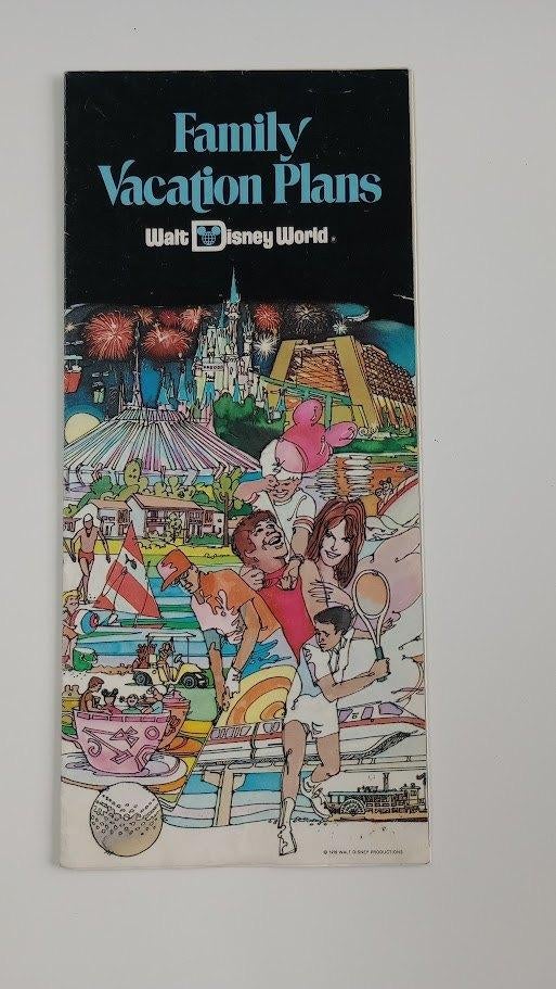 Walt Disney World Family vacation plans 1976, Ophalen of Verzenden, Overige figuren, Zo goed als nieuw, Overige typen
