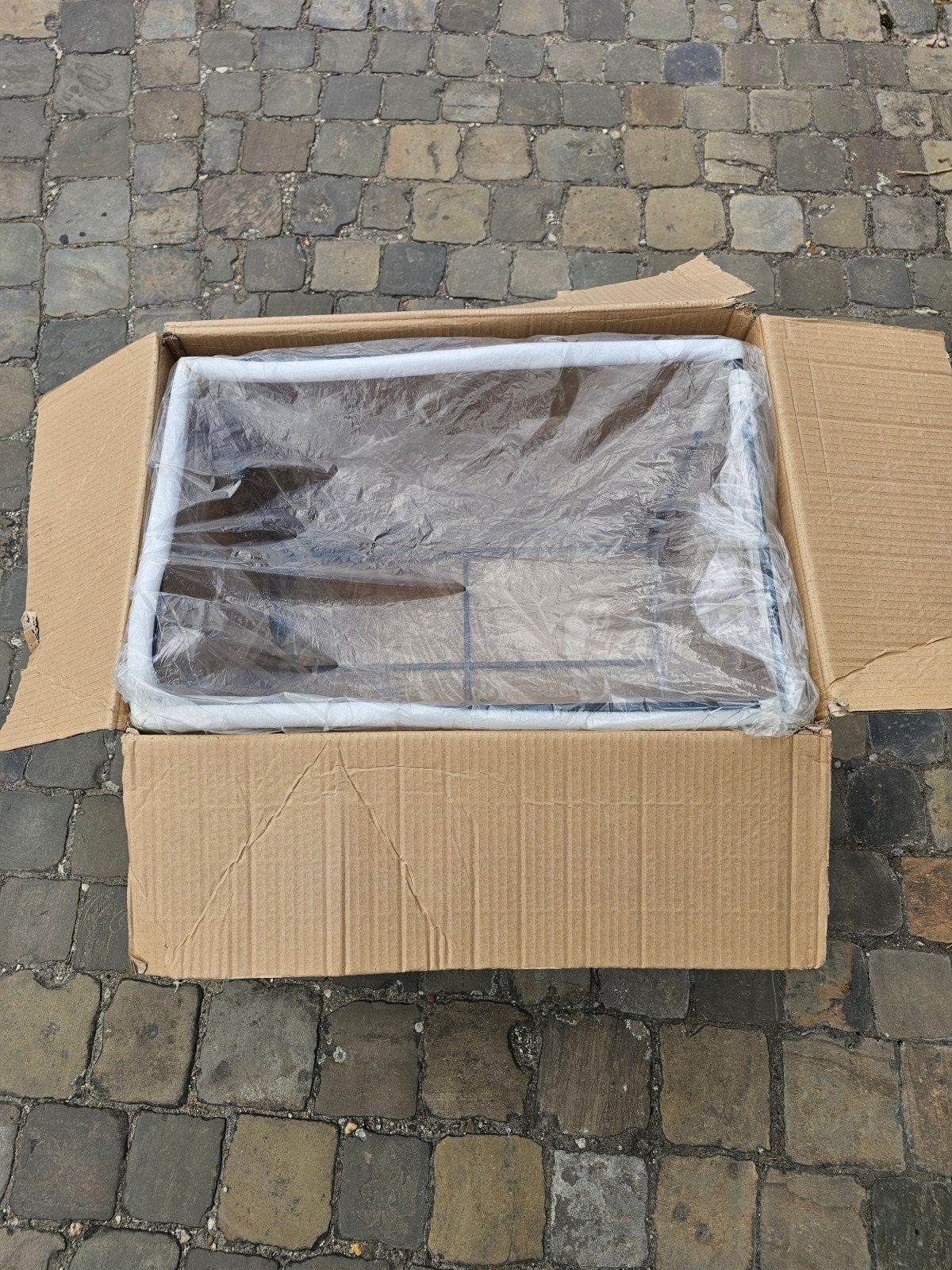 Hay Tray Table Side 40X60 cm zwart, nieuw!!, 50 – 75, 50 tot 100 cm, Nieuw, Metaal