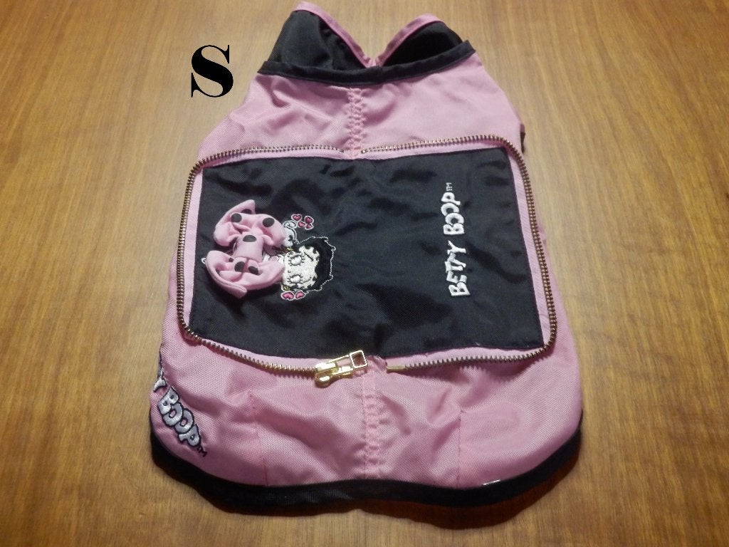 (41)- imper petit chien t.S rose = betty boop = neuf, Ophalen of Verzenden, Nieuw, Hondenregenjas