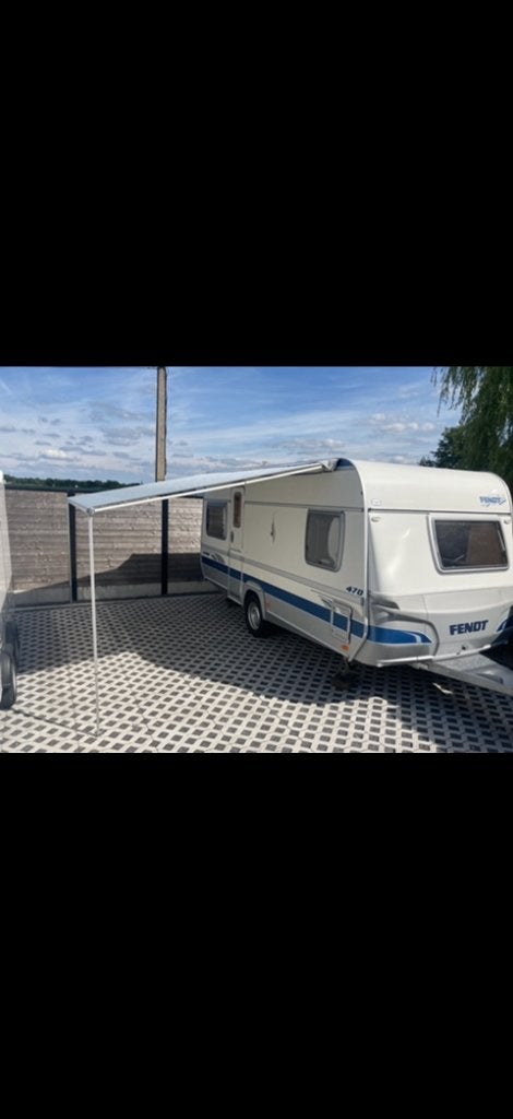 Fendt saphir 470, Caravans en Kamperen, Vast bed, Rondzit, Particulier, Fendt
