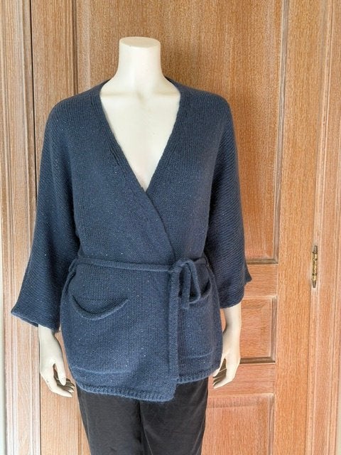 Nieuwe blauwe gilet Gigue - maat 38, Kleding | Dames, Blauw, Nieuw, Ophalen of Verzenden, Gigue