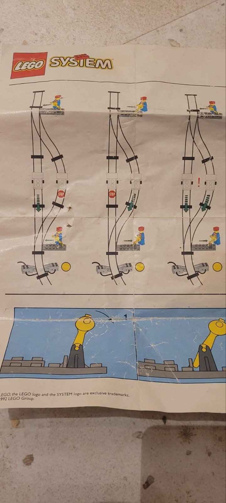Vintage Lego Rails (met en zonder begeleiding), Ophalen, Gebruikt, Overige thema's, Lego