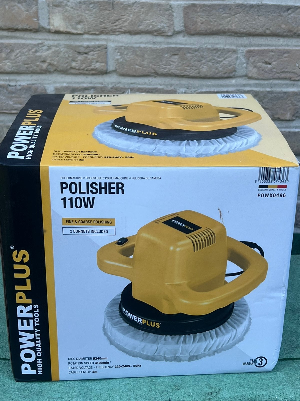 Polish machine voor auto. Perfecte staat!, Enlèvement