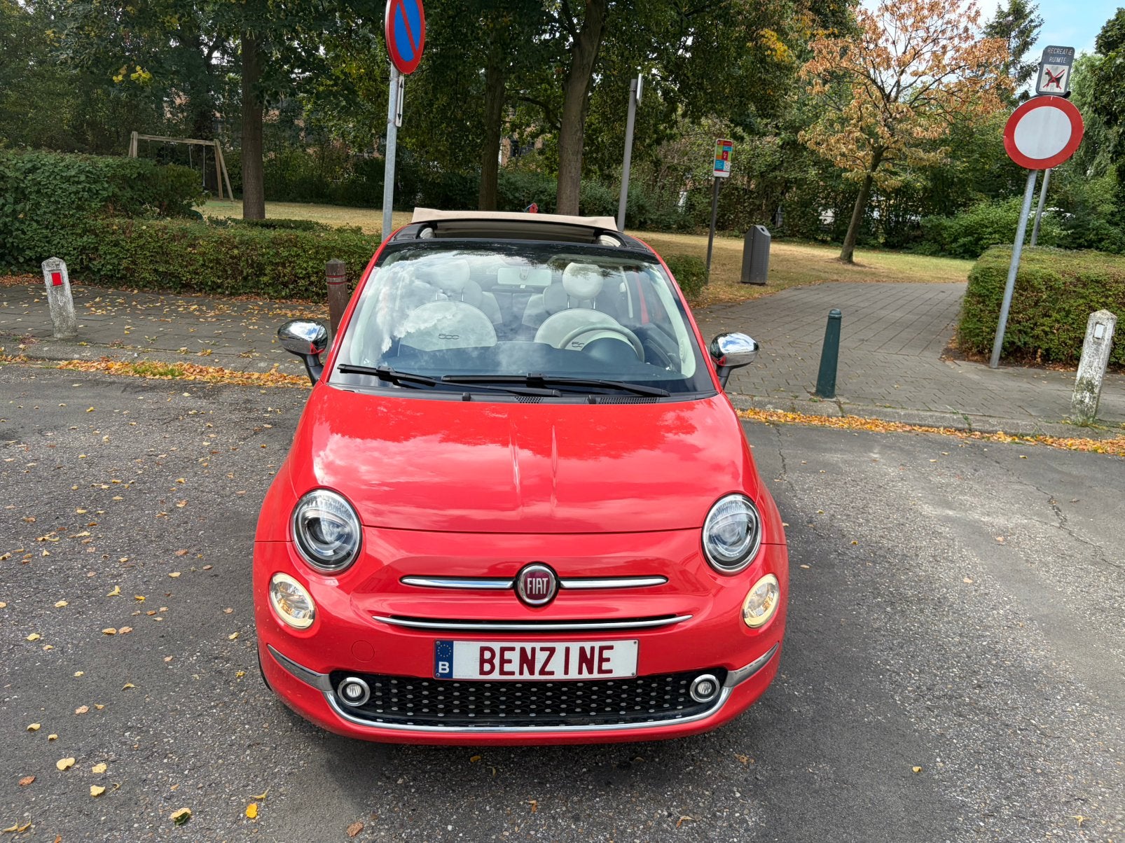 Fiat 500 Cabrio 1.2 benz 88000 km 2015 Carplay garantie, Autos, Essai à domicile, Achat, Euro 6, Garantie prolongée