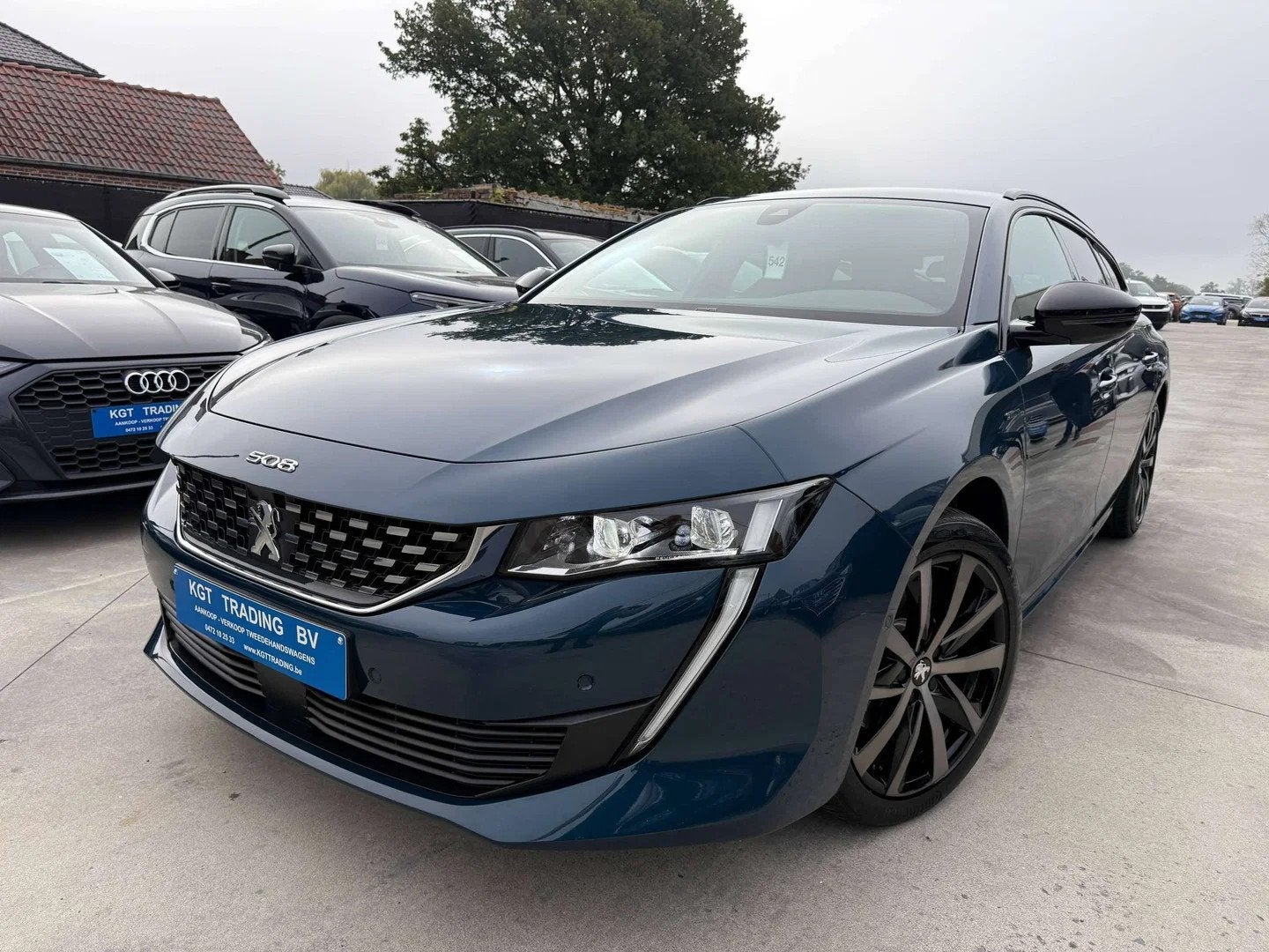 Peugeot 508 SW 1.6i 180PK GT-LINE AUTOMAAT NAVI LEDER FULL L, Auto's, Automaat, Gebruikt, 181 pk, Leder