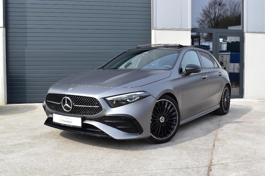 Mercedes-Benz A 200d AMG Line *Magno Mat* Pano-19", Auto's, 1998 cc, 4 cilinders, Adaptieve lichten, 1645 kg