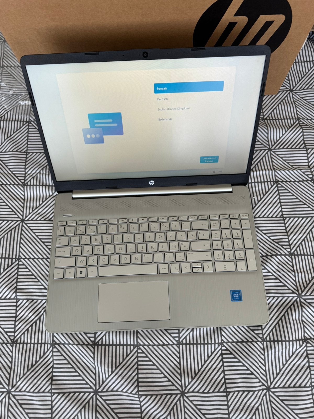Pc  portable, HP, Computers en Software, Ophalen, Zo goed als nieuw