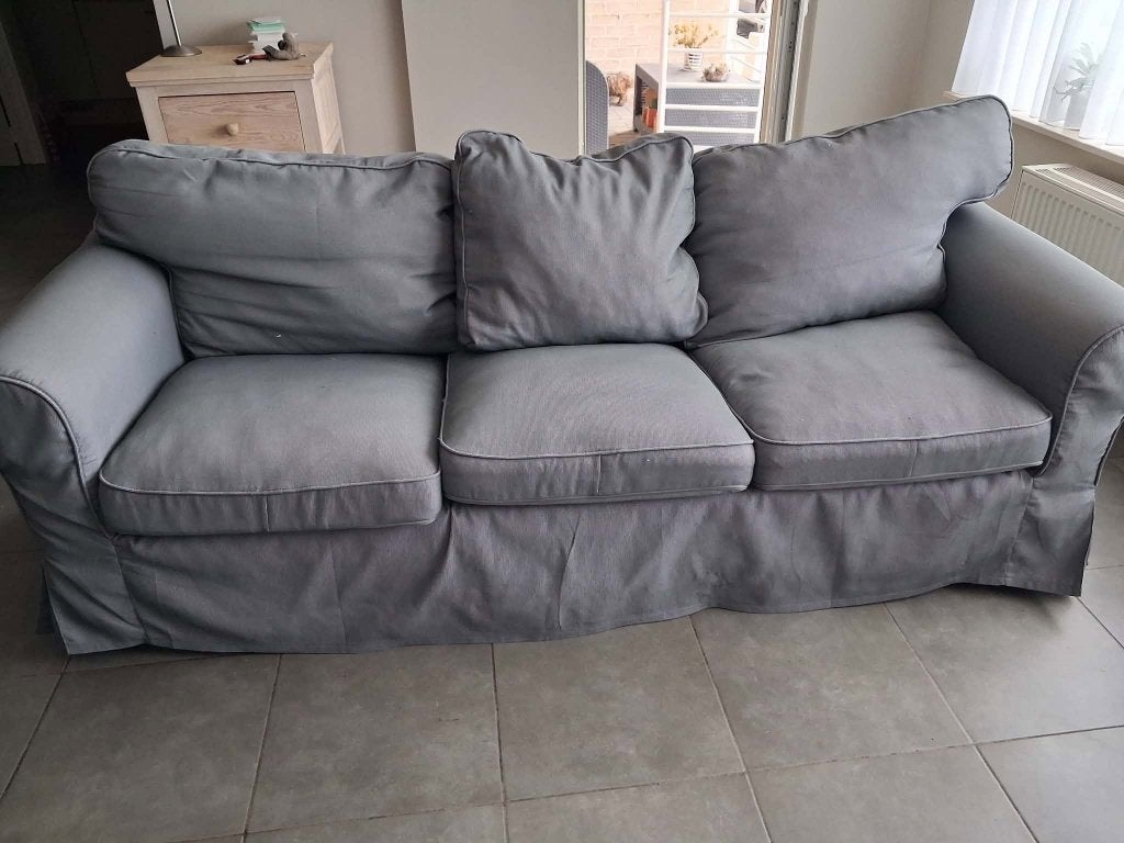 zetel, Ophalen, Gebruikt, 150 tot 200 cm, Driepersoons