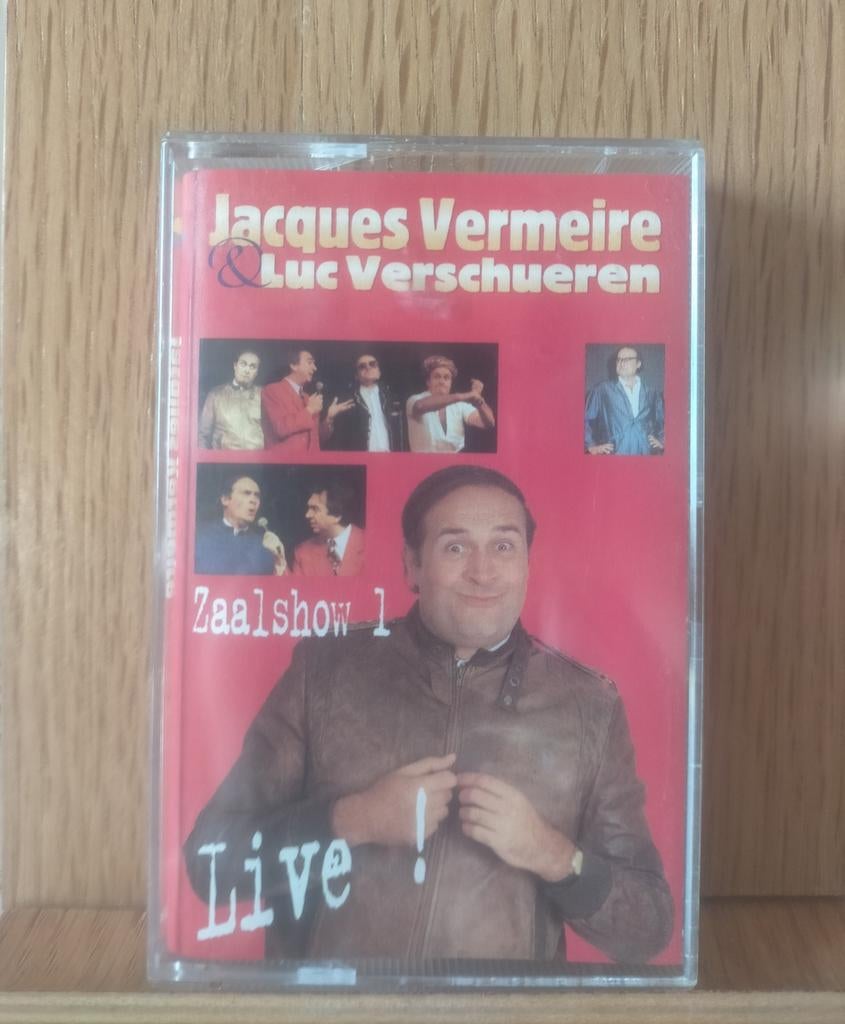 Audio cassette van Jacques Vermeire & Luc Verschueren, Verzamelen, Ophalen of Verzenden, Gebruikt