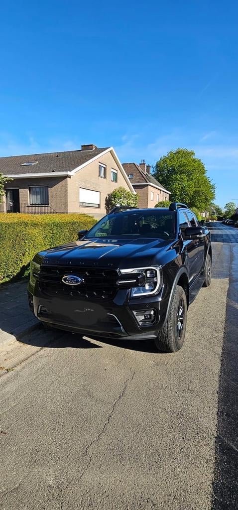 Ford Ranger 2.3 benzine Hybride, Auto's, Audi, Automaat, 138 kW, Zwart, 4 cilinders