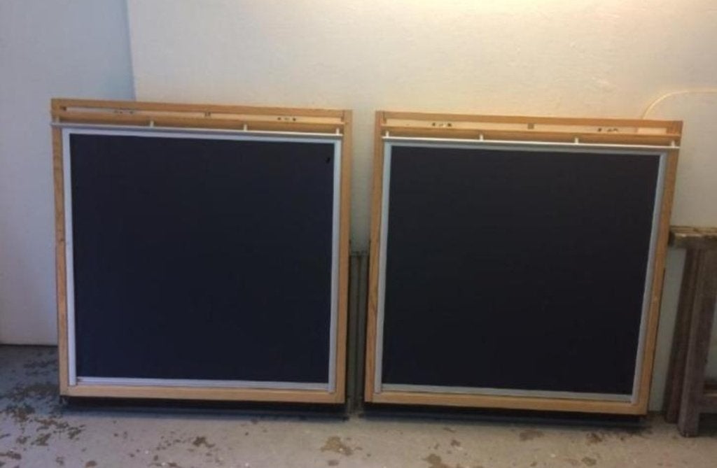 velux 114x118 + raccord + store + option pose, Enlèvement, Utilisé, Double vitrage