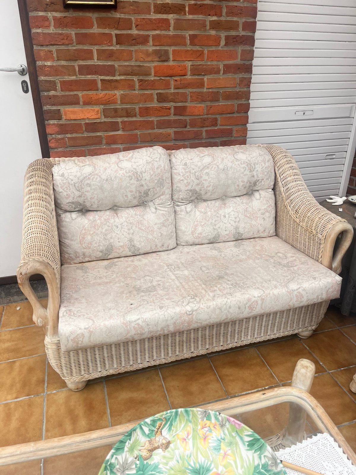 Set de jardin en rotin, Jardin & Terrasse, Ensembles de jardin, Enlèvement, Rotin, Salons de jardin