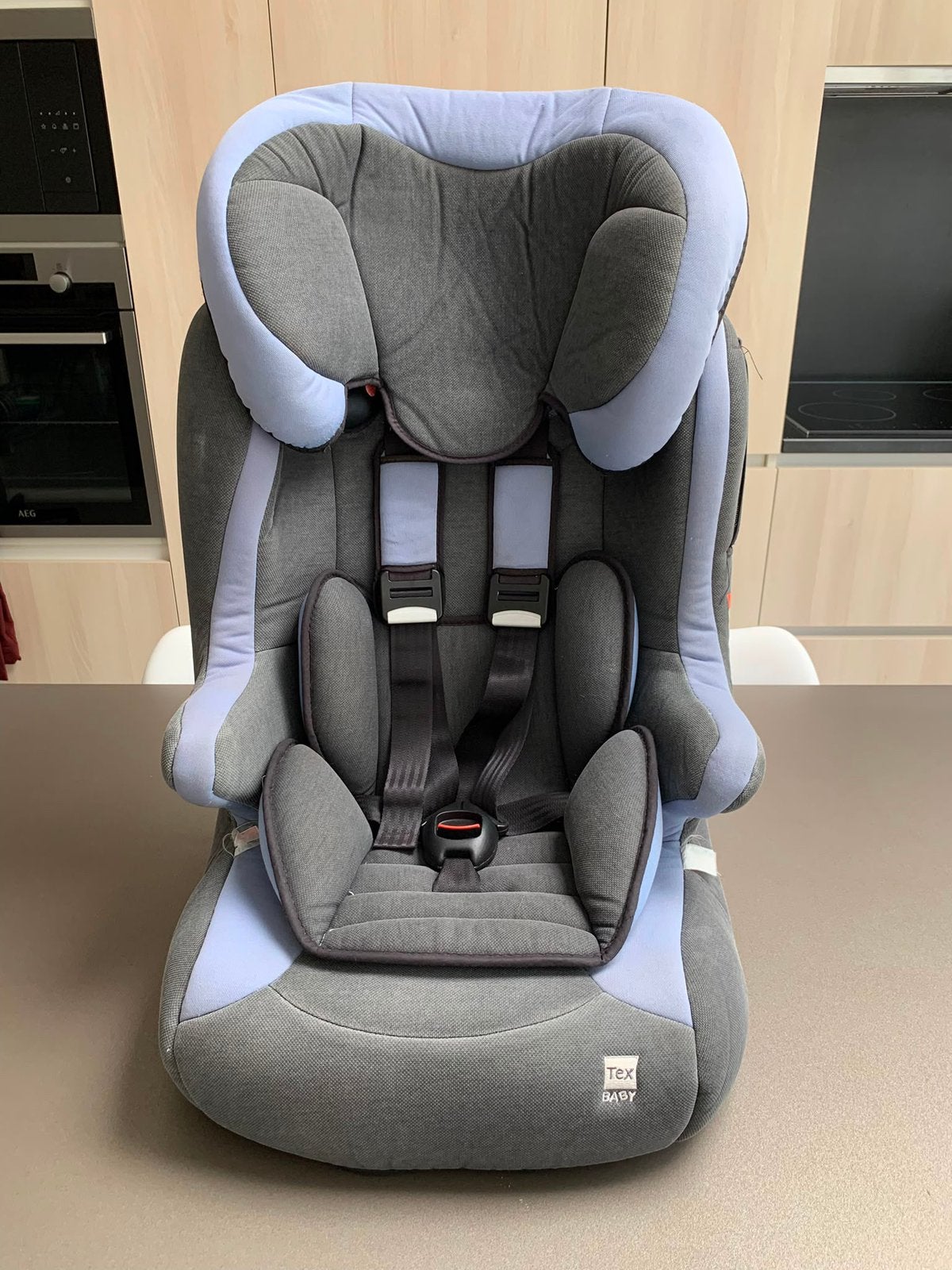 Autostoel Tex baby, Gebruikt, 9 t/m 18 kg, Verstelbare rugleuning, Isofix