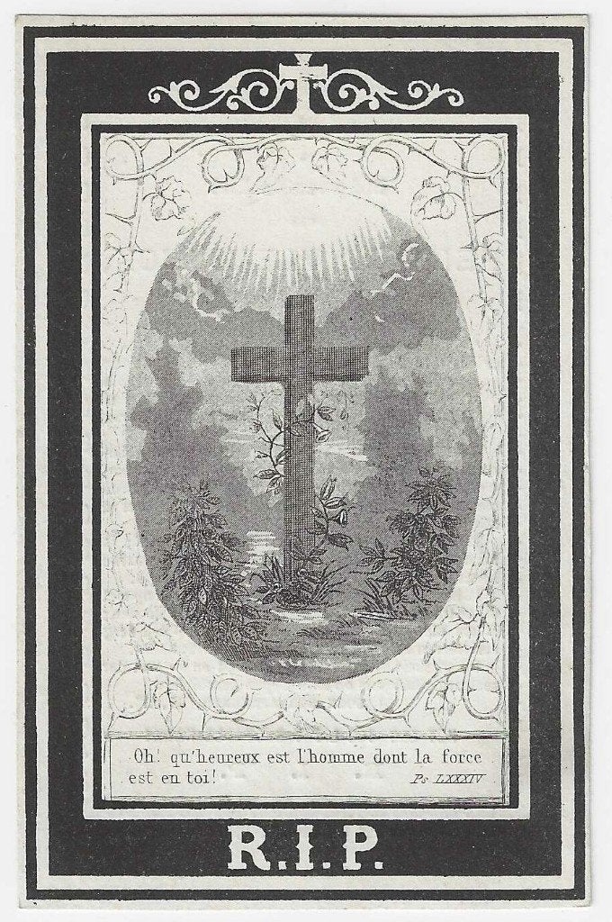 Pelagie Vleurinck, Gent 1849 - Gent 1875, Ophalen of Verzenden, Bidprentje