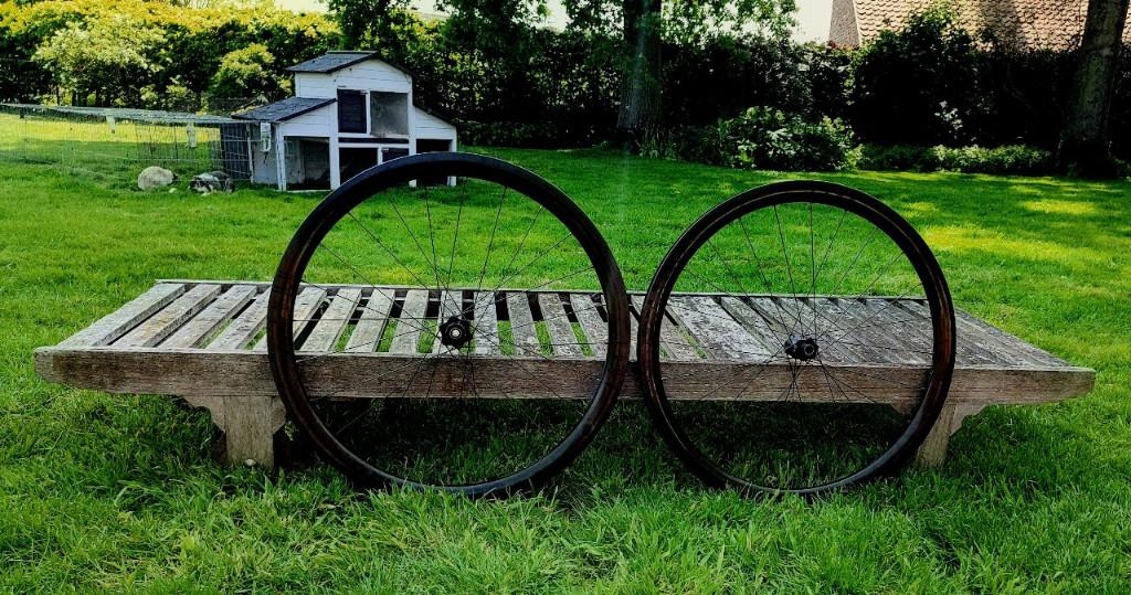 Carbon wielset 11/12 speed shimano Reynolds AR41 DB TLR 21mm, Fietsen en Brommers, Fietsonderdelen, Ophalen, Zo goed als nieuw