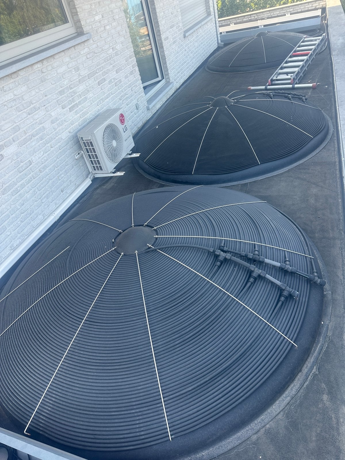 Warmte zonnecollector zwembad (blozoen), Tuin en Terras, Zwembaden, Ophalen, Gebruikt
