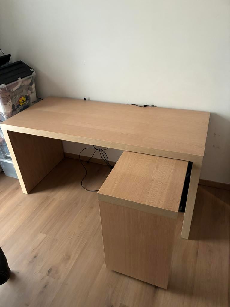 Ruim bureau met uitschuifbaar gedeelte, Enlèvement, Comme neuf