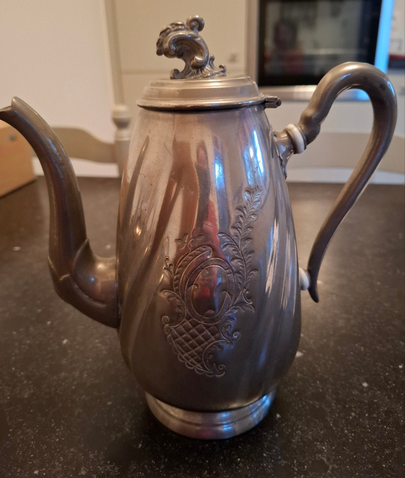 Cafetière ancienne Weinranck & Co 1658 - Hanau - Début XXe s, Ophalen