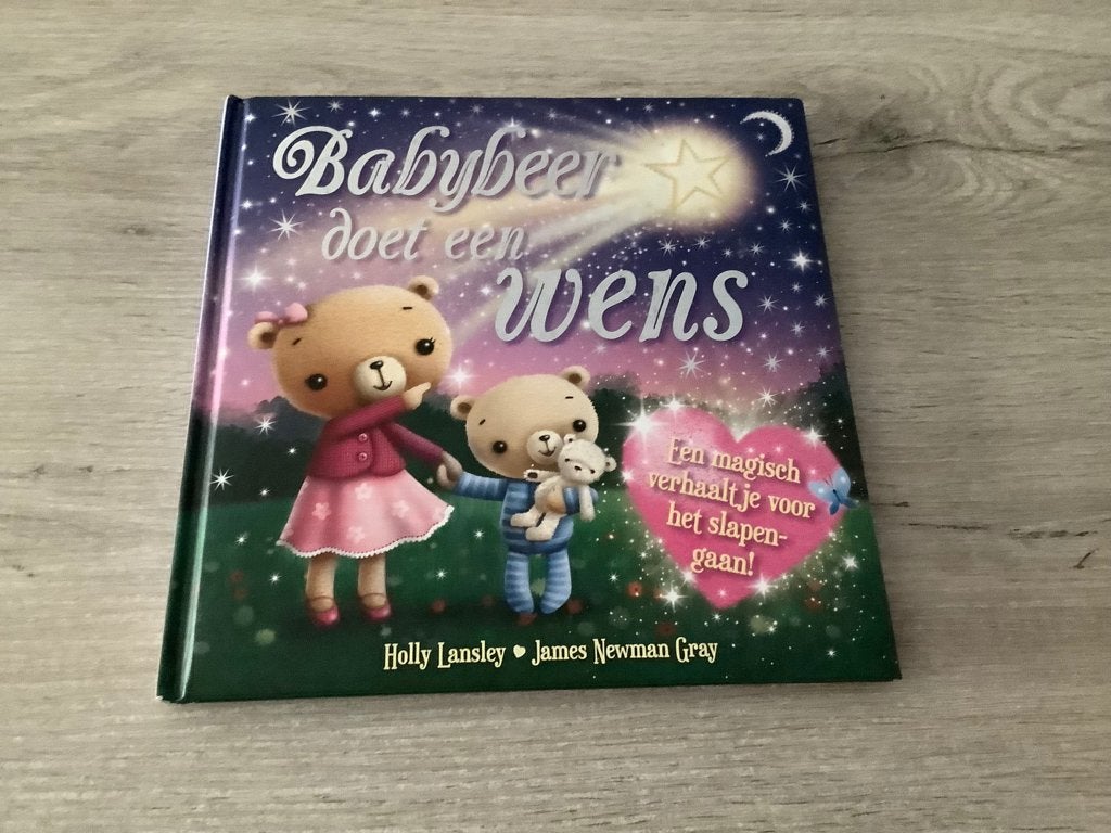 Kinder voorleesboek: Babybeer doet een wens (2015, Non-fictie, Jongen of Meisje, Holley Lansley, Ophalen of Verzenden