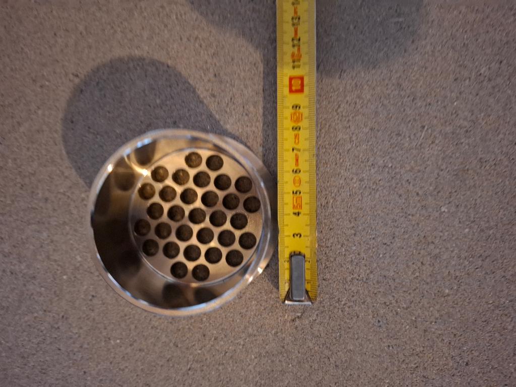 Couvercles de douche ou de vidange en acier inoxydable, Enlèvement, Neuf, Inox, Douche