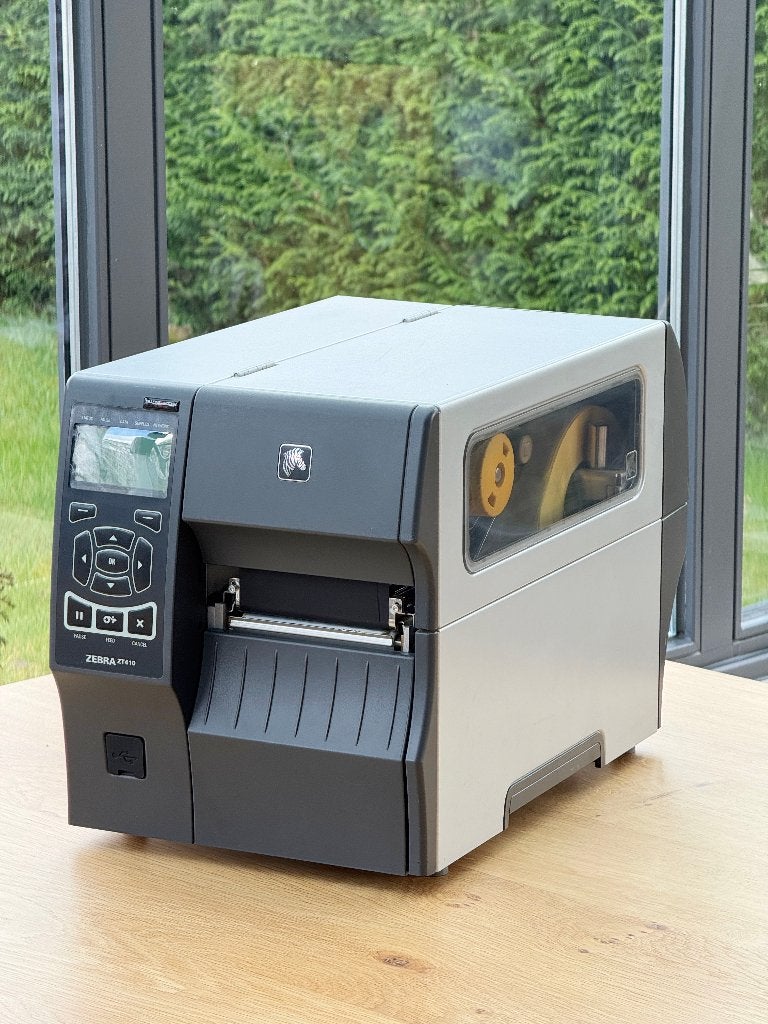 Zebra ZT410 Labelprinter, Ophalen
