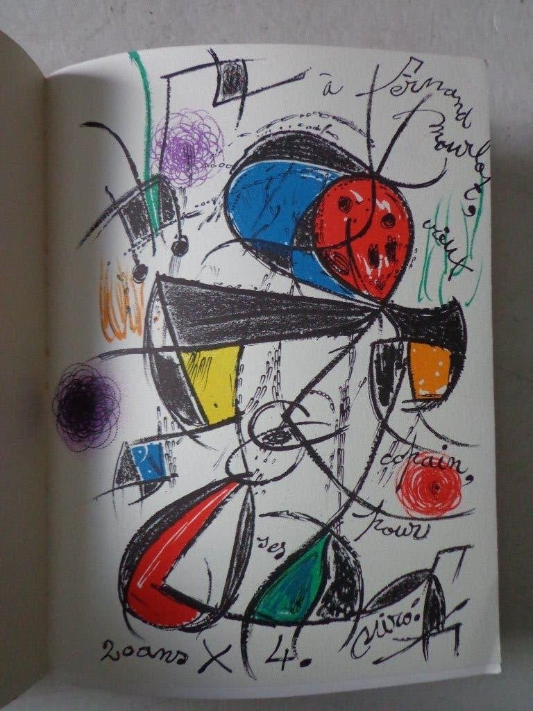 originele litho Joan Miro 50 années de lithographies Mourlot, Antiquités & Art, Art | Lithographies & Sérigraphies, Enlèvement ou Envoi