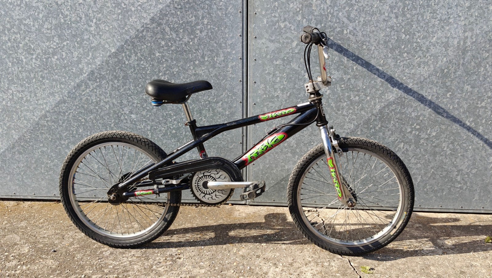 BMX 20" rijklaar, Fietsen en Brommers, Ophalen, Gebruikt, Staal, Velgrem