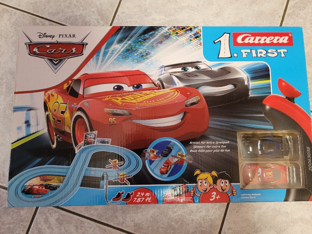 Racebaan met afstandbediening, Disney Pixar Cars, Ophalen, Carrera, Elektrisch, Racebaan