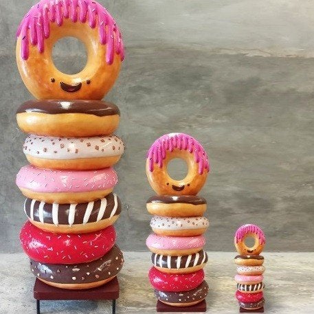 DONUTS Decoratie (SMALL) – Donut 20 x 20 x 60 cm