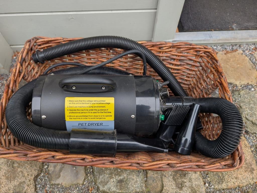 Pet dryer, Ophalen, Zo goed als nieuw