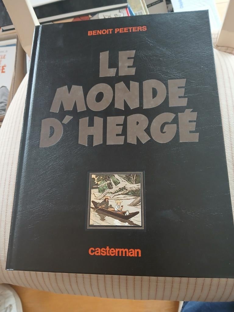 Le monde d'Hergé de Benoît Peeters HC tirage de luxe