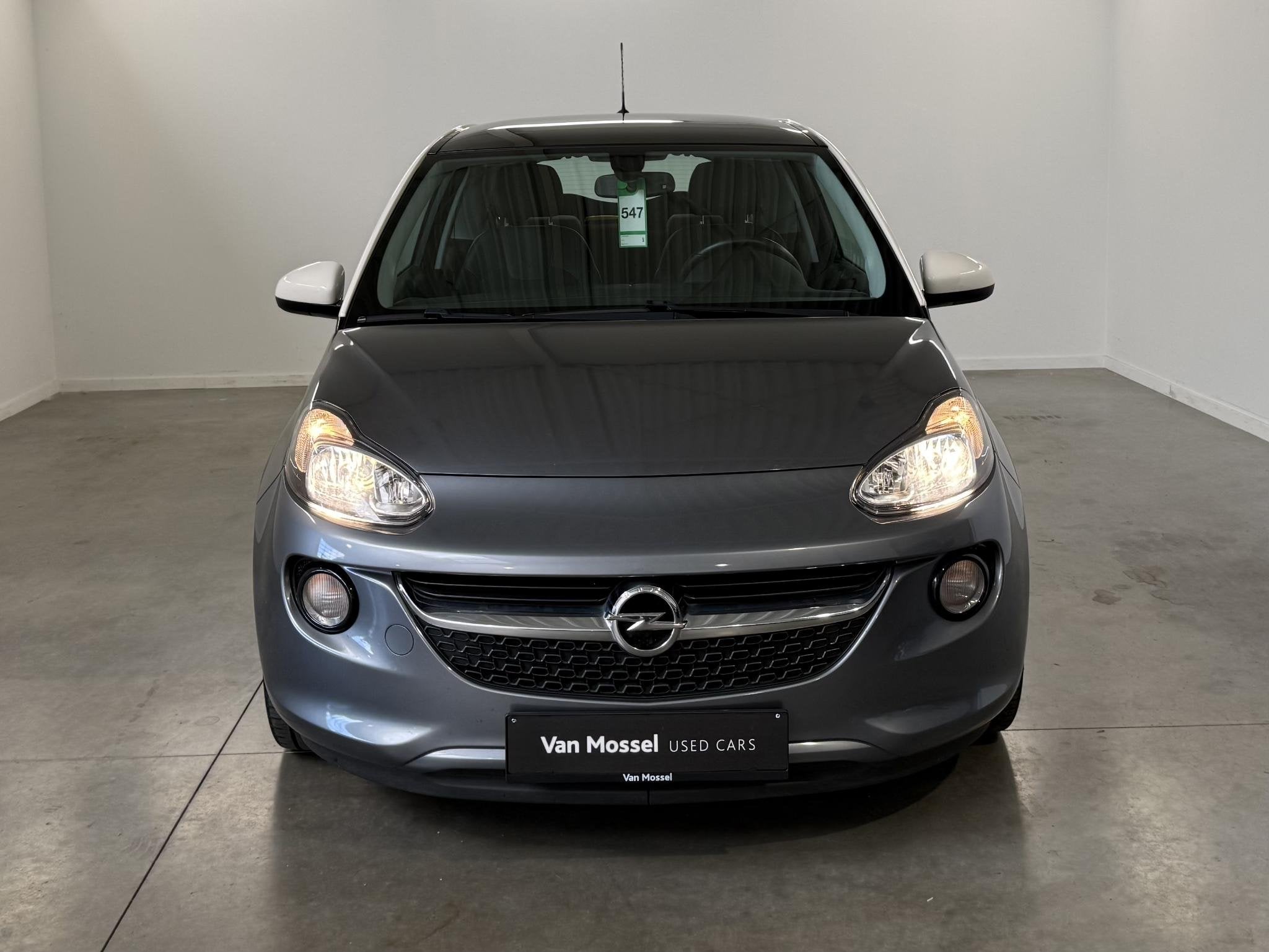 Opel Adam 1.2 51kW Adam, Auto's, Voorwielaandrijving, 4 zetels, Gebruikt, Zwart
