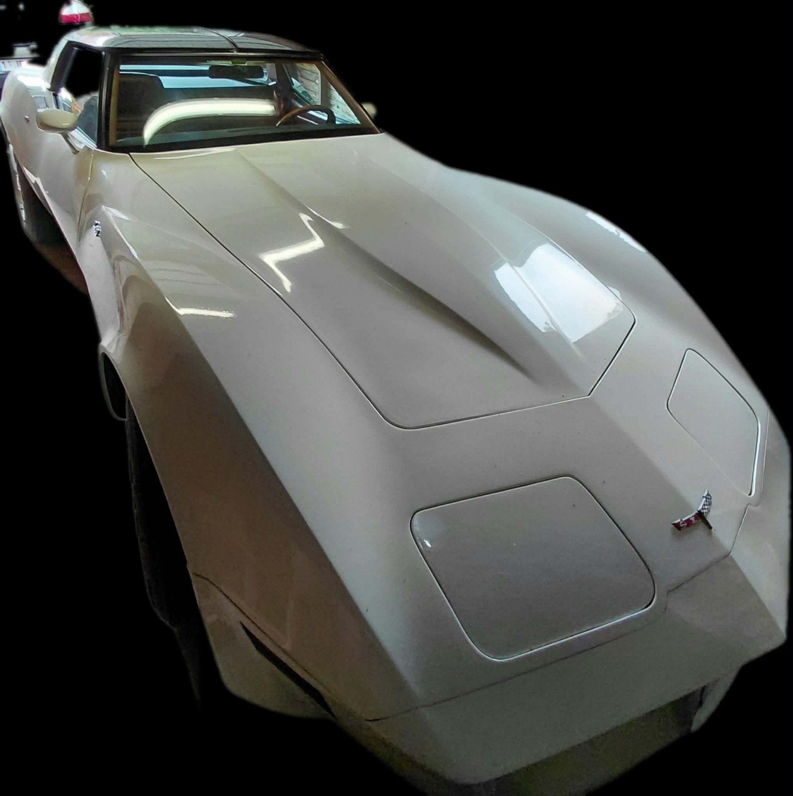 Chevrolet Corvette C3 5.7 T-roof versie L82 (1981) – Wit, Auto's, Chevrolet, Wit, Particulier, Airconditioning