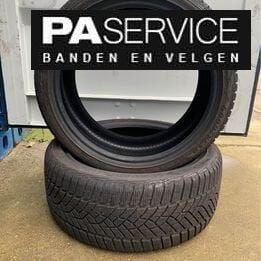2x Goodyear 225 40 18 winterbanden met 7,5 mm, 18 inch, Gebruikt, -, -
