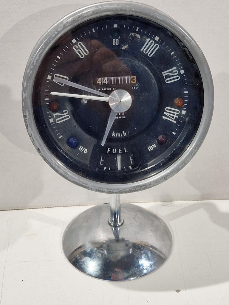 Classic Mini Speedo 140Kph - Smiths Black

, omgebouwd klok, Ophalen of Verzenden, Gebruikt