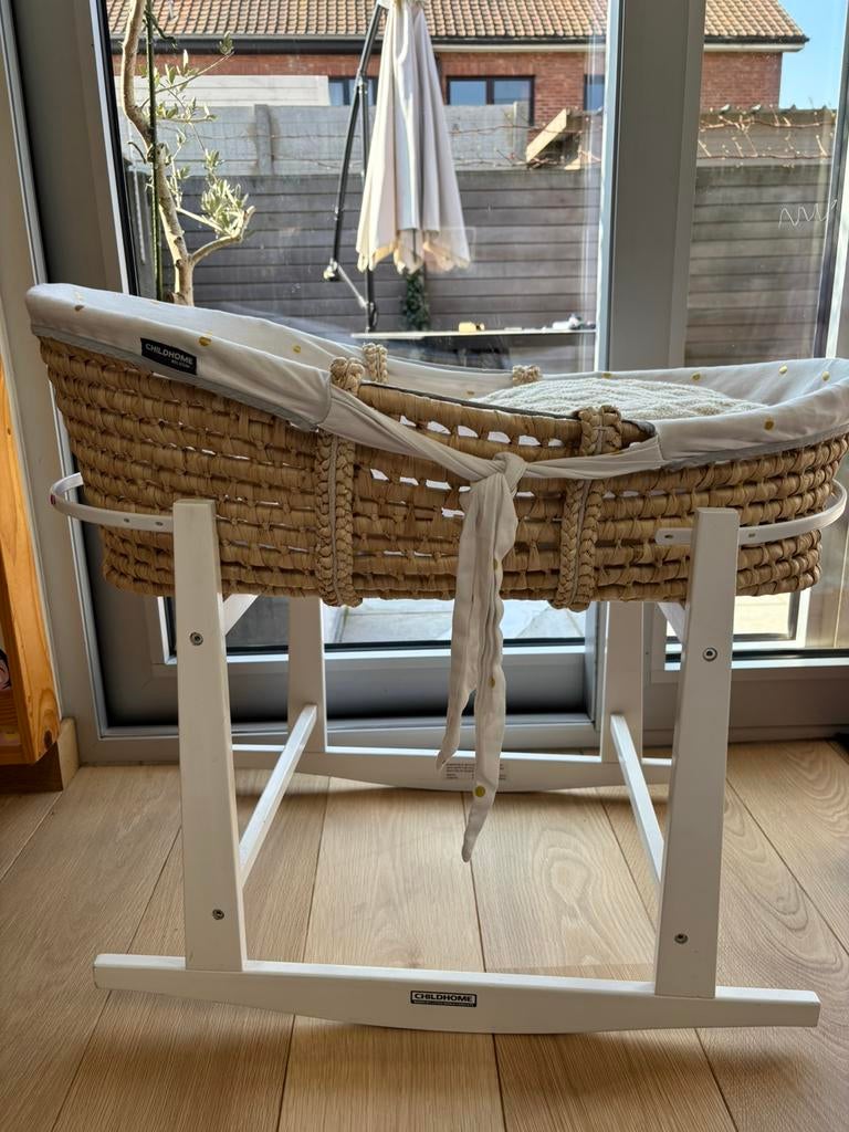Mozesmand Childhome als nieuw, Kinderen en Baby's, Babywiegjes en Ledikanten, Ophalen, Zo goed als nieuw, Wieg
