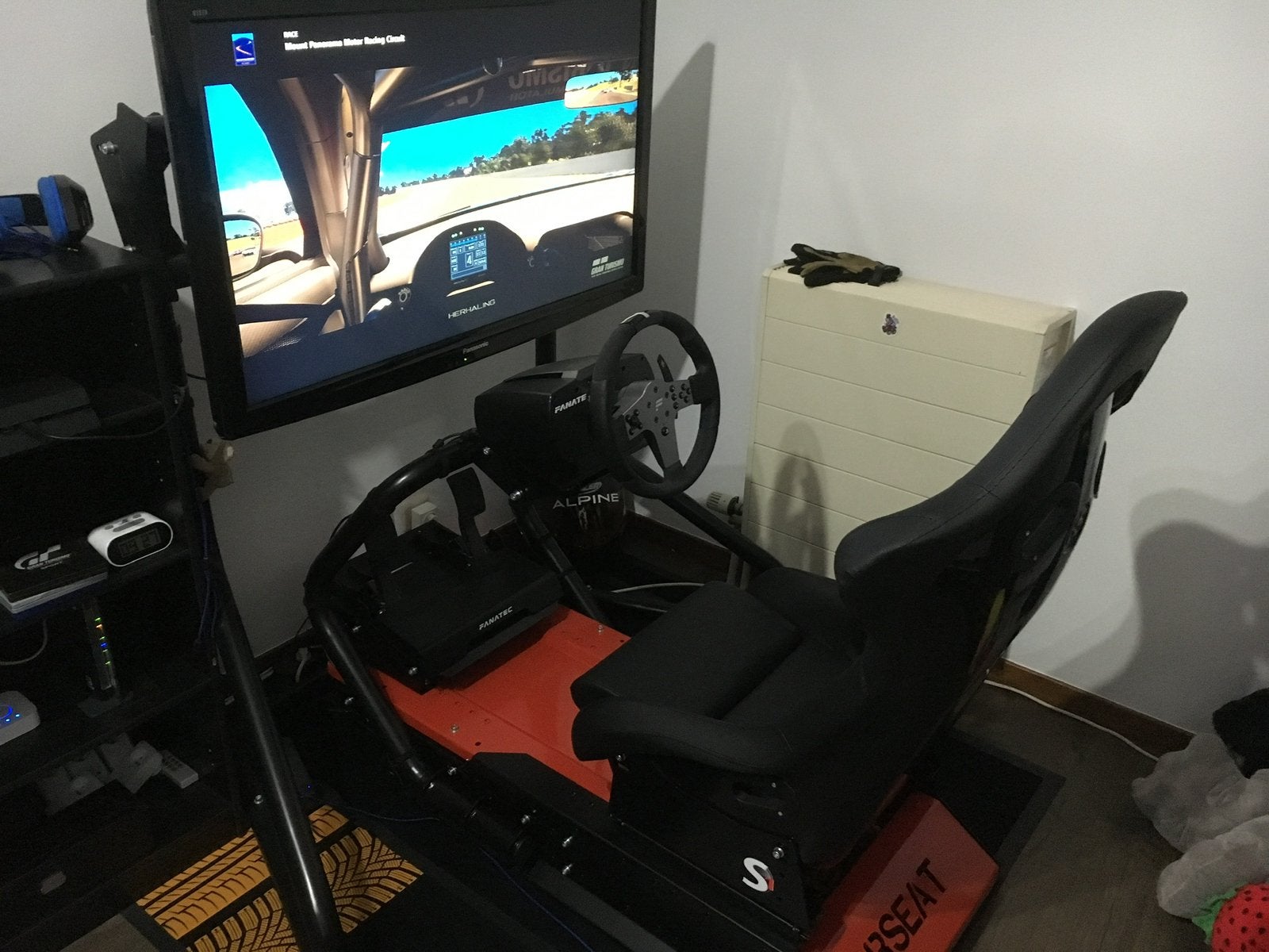 Racing sim Rseat/Fanatec, Ophalen, Zo goed als nieuw