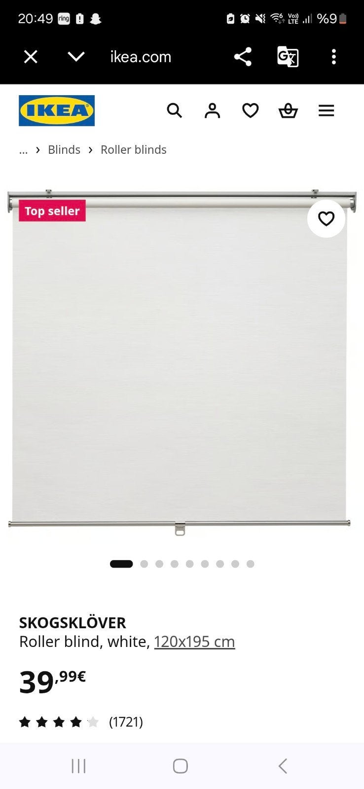 ikea rolgordijn 1 stuk, Provincie Limburg