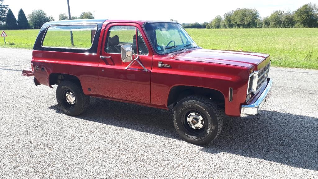 Belle Chevrolet Blazer K5 LPG, Achat, Beige, 2 places, Boîte manuelle