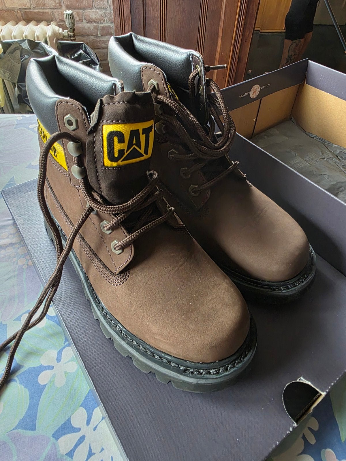 Chaussures Caterpillar, Enlèvement, Brun
