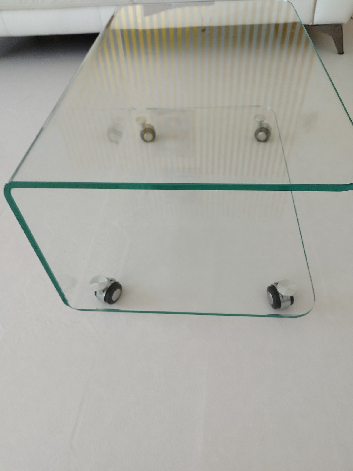 Emma salontafel van kristalglas, Ophalen, Glas