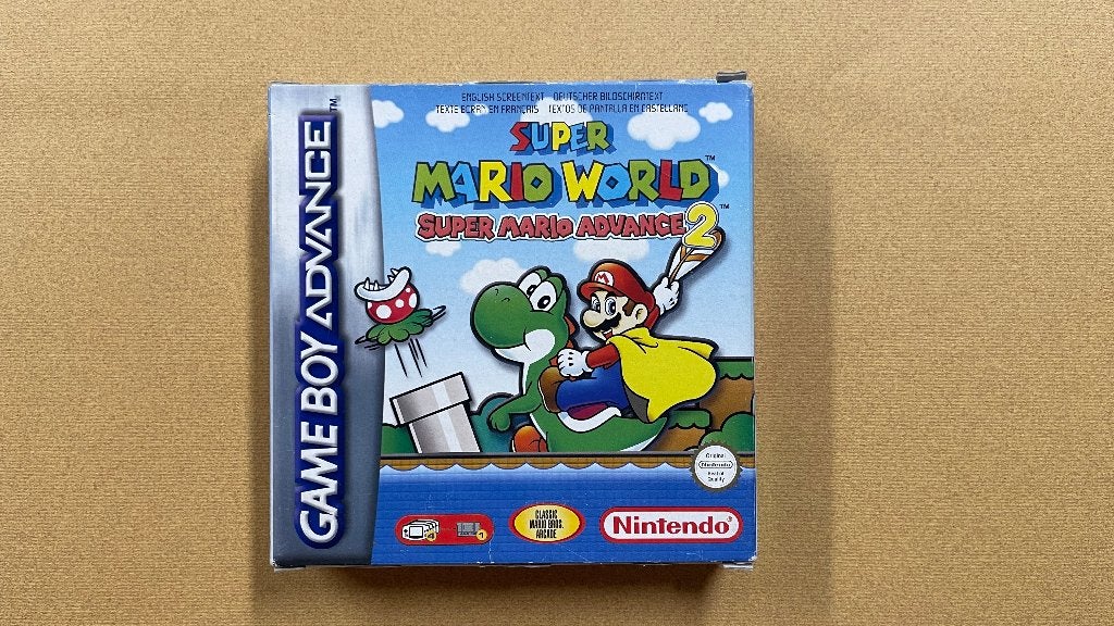 Super Mario World GBA game in nieuwstaat!, Consoles de jeu & Jeux vidéo, Jeux | Nintendo Game Boy, Enlèvement ou Envoi, 2 joueurs