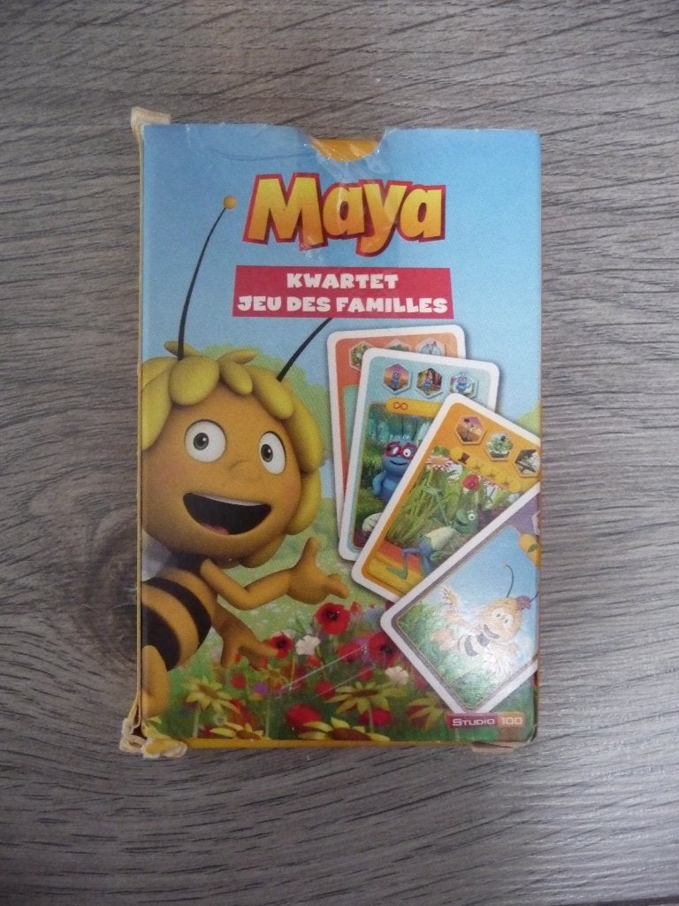 Maya kwartetspel, Ophalen of Verzenden, Gebruikt, Studio 100