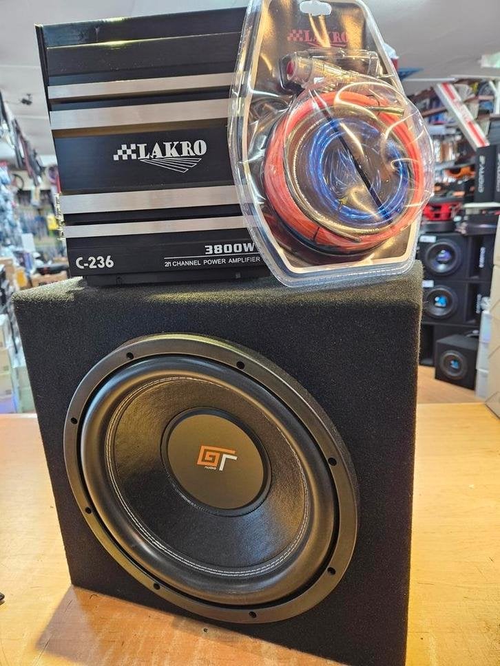 Subwooferset gt/lakro  12inch, Auto diversen, Autospeakers